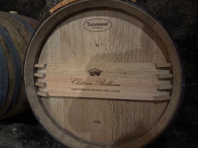 Chateau Bellevue barrel